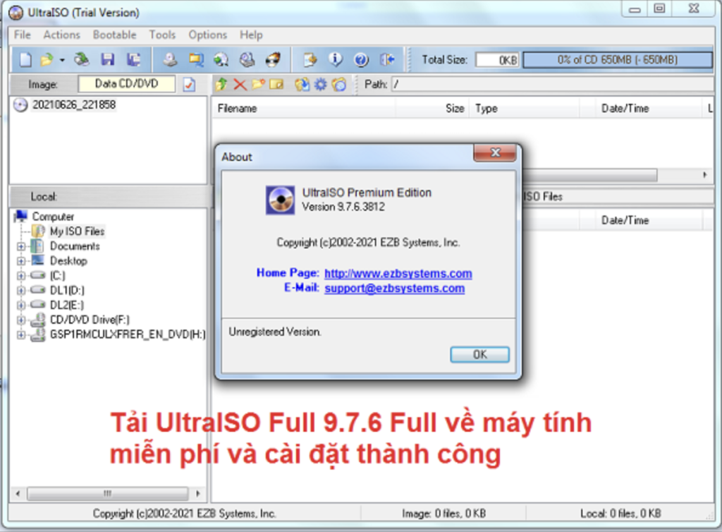 Download Phần Mềm UltraISO 9.76 Full Crack 2023 Miễn phí {Portable}