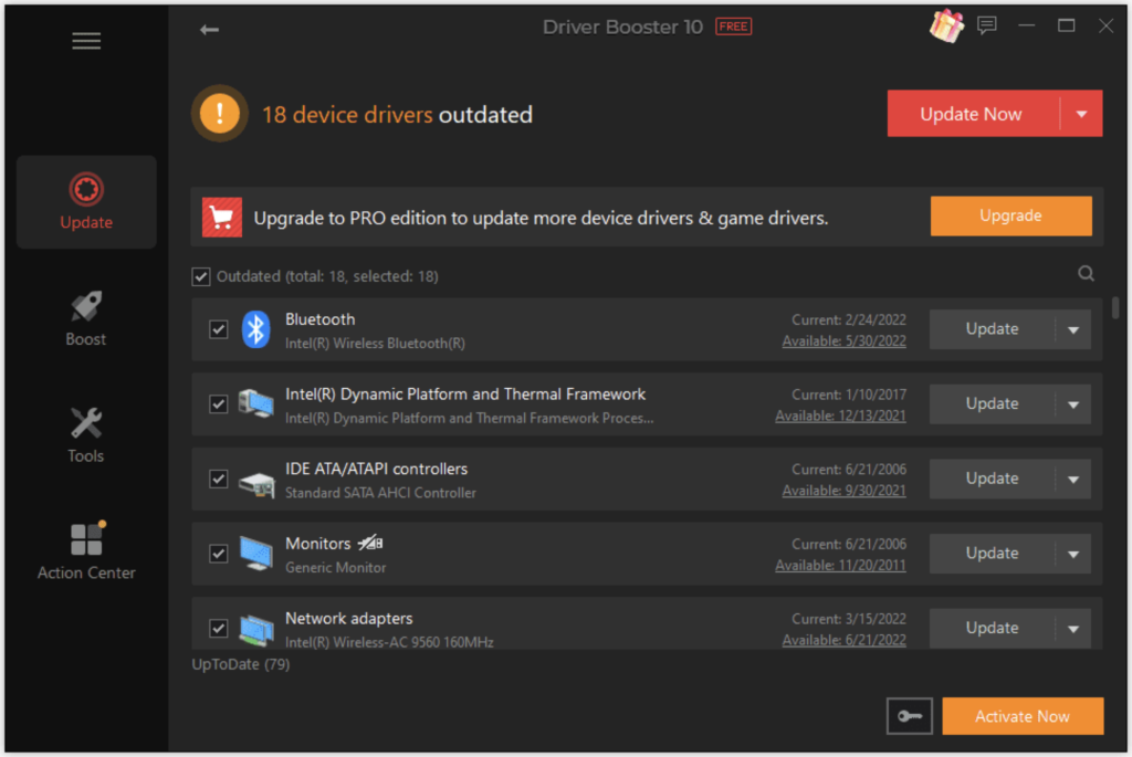 Driver Booster PRO 10.4 Full Crack + Key V9/8/7 Tải Miễn Phí 2023