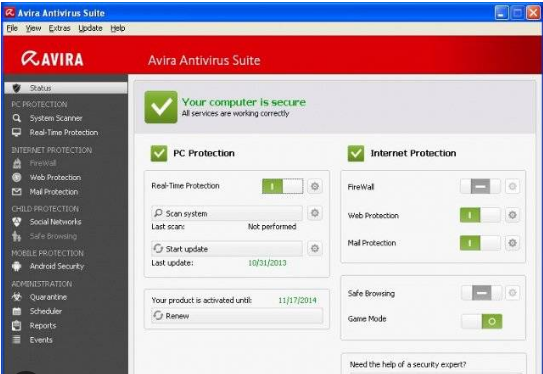 Tải xuống Avira Antivirus 2017 Full Crack Kèm License Key 2023